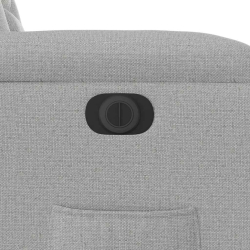 Elektryczny fotel rozkładany Cloud Grey Fabric