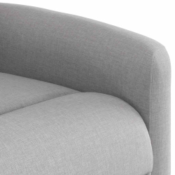 Elektryczny fotel rozkładany Cloud Grey Fabric