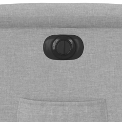 Elektryczny fotel rozkładany Cloud Grey Fabric