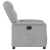 Elektryczny fotel rozkładany Cloud Grey Fabric