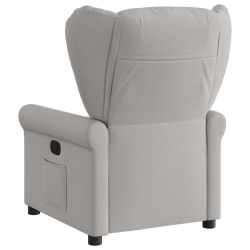 Elektryczny fotel rozkładany Cloud Grey Fabric