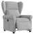 Elektryczny fotel rozkładany Cloud Grey Fabric