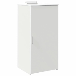 Szafka do przechowywania Biała 50x45x103,5 cm Drewno klejone