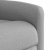Elektryczny fotel rozkładany Cloud Grey Fabric