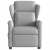 Elektryczny fotel rozkładany Cloud Grey Fabric