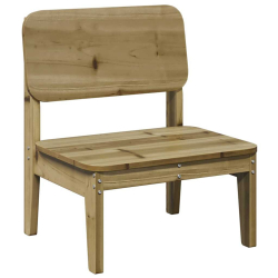Krzesła ogrodowe 2 szt. 60x52,5x72 cm Drewno impregnowane Sosna