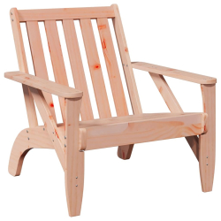 Krzesło ogrodowe Adirondack 75x77x77 cm lite drewno Douglas