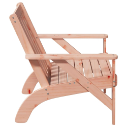 Krzesło ogrodowe Adirondack 75x77x77 cm lite drewno Douglas