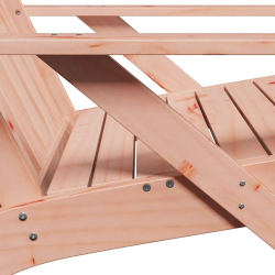 Krzesło ogrodowe Adirondack 75x77x77 cm lite drewno Douglas