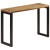 Stolik konsolowy, 110x35x75 cm, lite drewno z odzysku