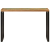 Stolik konsolowy, 110x35x75 cm, lite drewno z odzysku