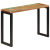Stolik konsolowy, 110x35x75 cm, lite drewno z odzysku