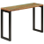Stolik konsolowy, 110x35x75 cm, lite drewno z odzysku