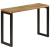 Stolik konsolowy, 110x35x75 cm, lite drewno z odzysku