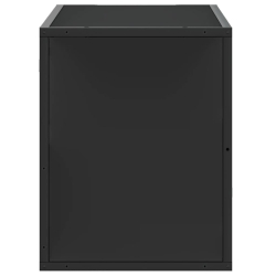 Szafka pod telewizor, czarna, 80x31x39,5 cm