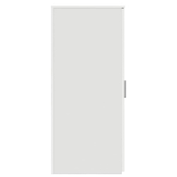 Szafka do przechowywania Biała 40x45x103,5 cm Drewno klejone