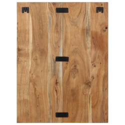 Szafka nocna, 60x32x80 cm, lite drewno akacjowe
