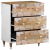 Komoda 60x33,5x75 cm Drewno lite Mango