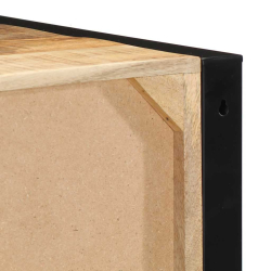 Szafka nocna 40x35x25 cm lite drewno surowe mango