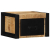Szafka nocna 40x35x25 cm lite drewno surowe mango