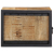 Szafka nocna 40x35x25 cm lite drewno surowe mango