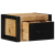 Szafka nocna 40x35x25 cm lite drewno surowe mango
