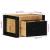 Szafka nocna 40x35x25 cm lite drewno surowe mango