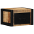 Szafka nocna 40x35x25 cm lite drewno surowe mango