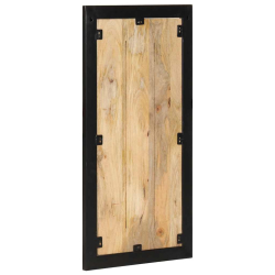 Wieszak na ubrania 40x2x80 cm lite drewno surowe mango