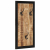 Wieszak na ubrania 40x2x80 cm lite drewno surowe mango