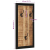 Wieszak na ubrania 40x2x80 cm lite drewno surowe mango