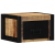 Szafki nocne 2 szt. 40x35x25 cm Drewno lite surowe Mango