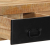 Konsola Stolik 100x35x75 cm lite drewno surowe mango
