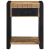 Stolik pomocniczy 40x40x50 cm lite drewno surowe mango