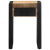 Stolik boczny 35x35x50 cm lite drewno surowe mango