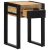 Stolik boczny 35x35x50 cm lite drewno surowe mango