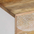 Stolik kawowy, 100x54x40 cm, lite drewno mango