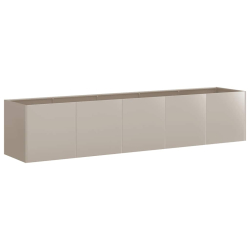 Doniczka Rusty 200x40x40 cm Stal nierdzewna