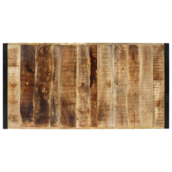 Stół do jadalni, 175x90x76 cm, surowe drewno mango