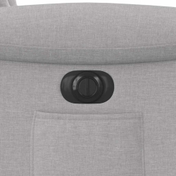 Elektryczny fotel rozkładany Cloud Grey Fabric