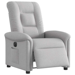 Elektryczny fotel rozkładany Cloud Grey Fabric