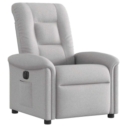 Elektryczny fotel rozkładany Cloud Grey Fabric