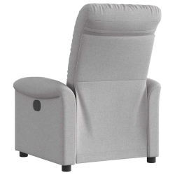 Elektryczny fotel rozkładany Cloud Grey Fabric