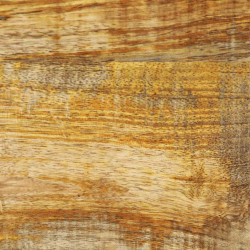 Szafka nocna, 50x27x50 cm, surowe drewno mango
