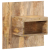 Szafka nocna, 50x27x50 cm, surowe drewno mango