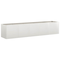 Doniczka 200x40x40 cm Stal nierdzewna