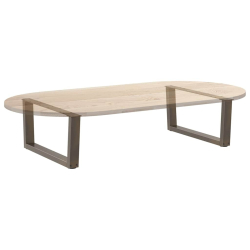 Nogi do stołu jadalnego w kształcie litery V 2 szt. Stal