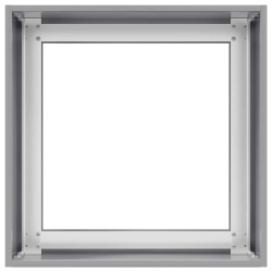 Doniczka 40x40x40 cm Stal ocynkowana
