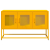 Szafka RTV, musztardowa, 100,5x39x60,5 cm, stal walcowana