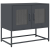 Szafka RTV, czarna, 68x39x60,5 cm, stal walcowana na zimno
